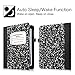 Fintie Folio Case for iPad 4th Generation (2012 Model), iPad 3rd Generation (2012 Model), iPad 2 (2011 Model) 9.7 inch Tablet - Smart Stand Protective Cover with Auto Sleep Wake, Composition Book