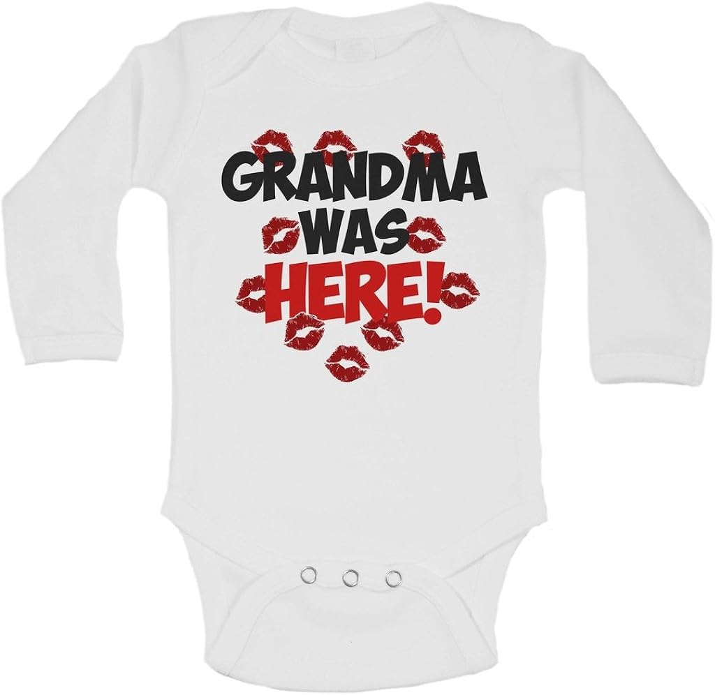 grandma was here onesie
