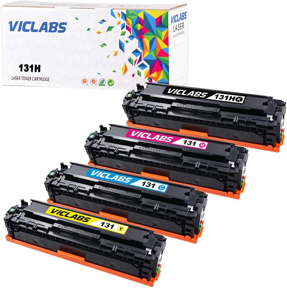 VicLabs Compatible LBP7110CW Toner Cartridge, Replacement for Canon 131H LBP7110CW MF624CW 
