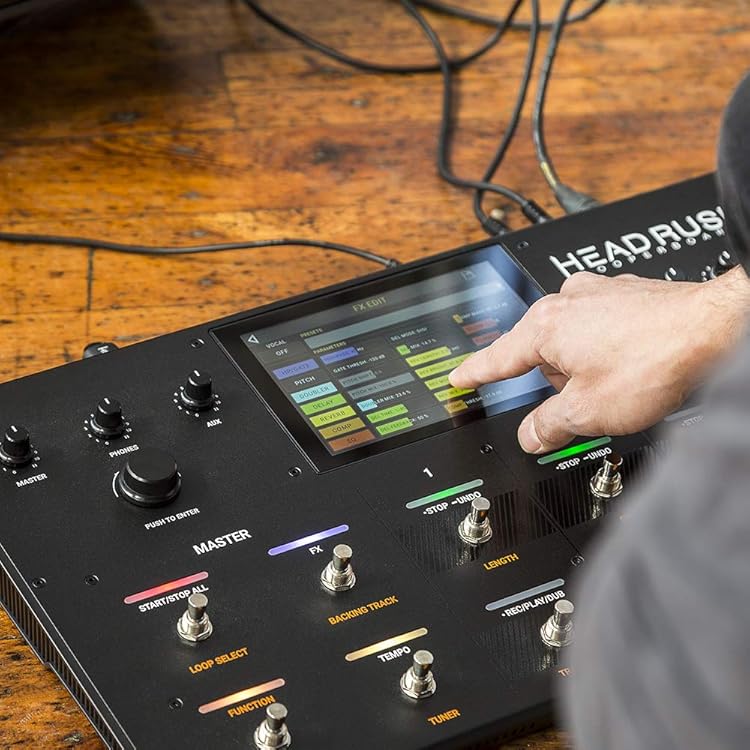 Looperboard:タッチディスプレイ