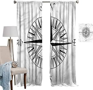 Dragon Vines Cortinas náuticas para recámara, diseño de tiburón, barco