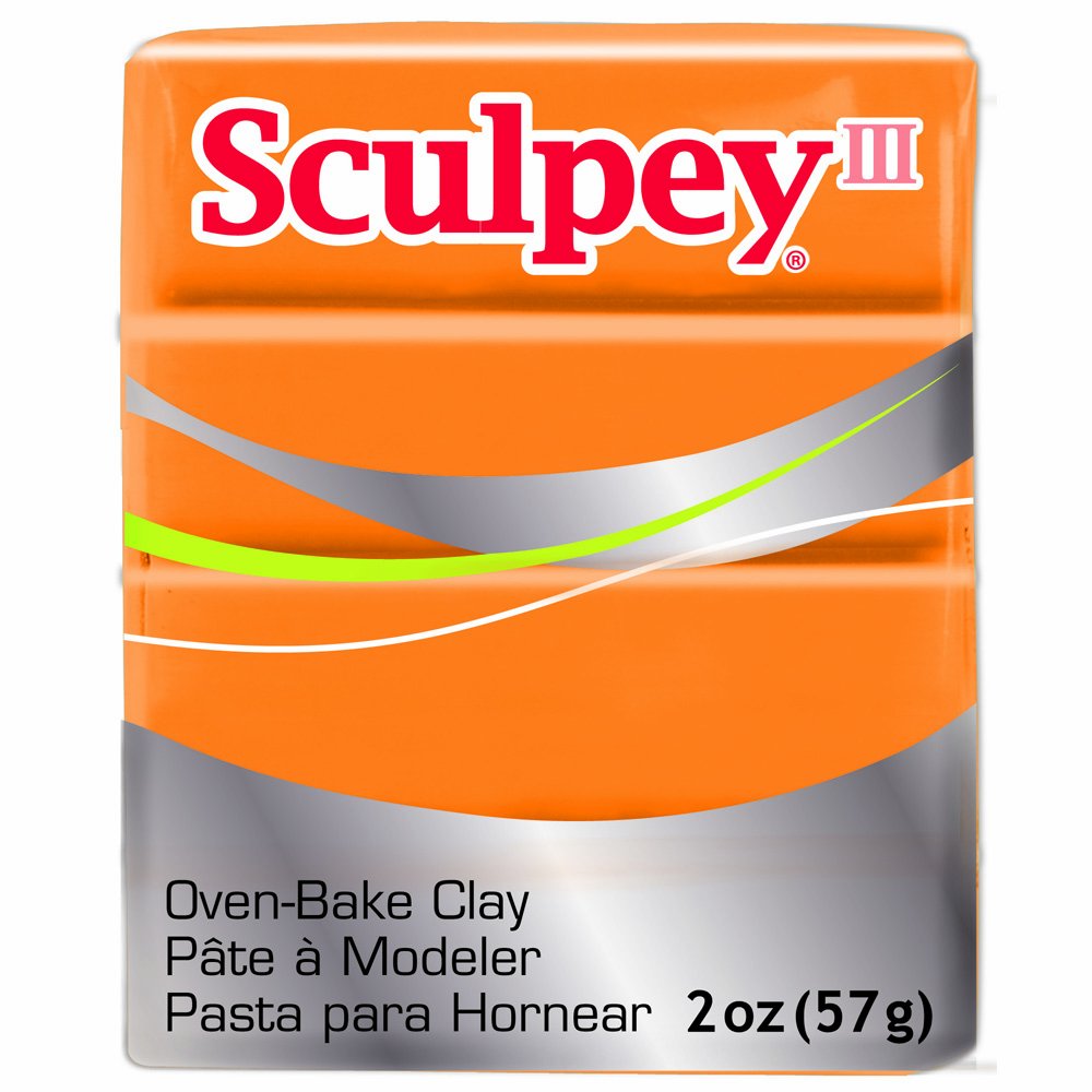 Sculpey III Polymer Clay 2 Ounces-Sweet Potato