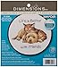 Dimensions ''Life is Better with Friends'' Kitten and Puppy Counted Cross Stitch Kit for Beginners, White 14 Count Aida Cloth, 6'' D