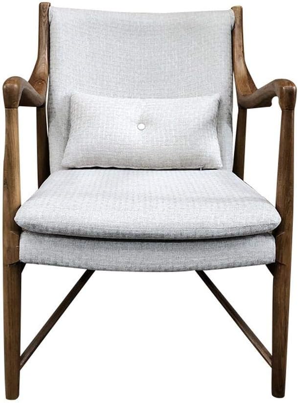 Amazon Com Nordic Simple Solid Wood Dining Chair Hotel Fashion Creative Lounge Chair Seat Solid Wood Chair Small Furniture Chairs