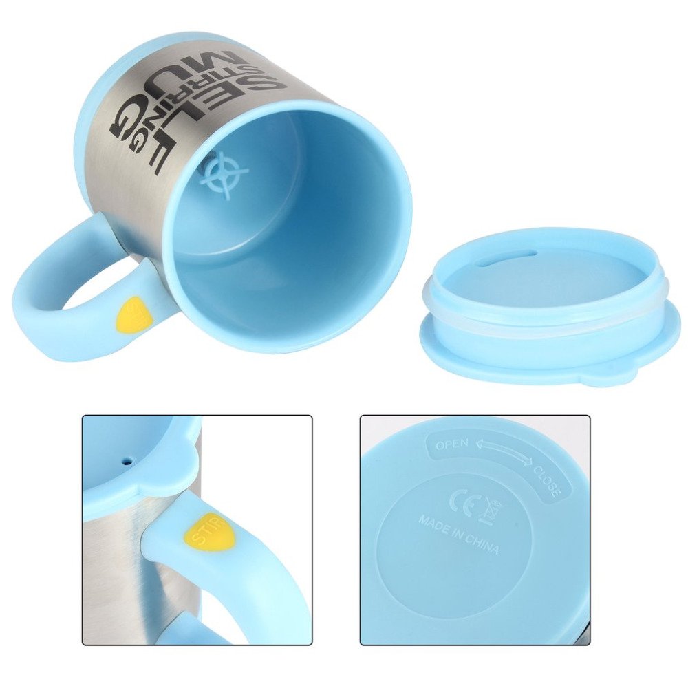 400Ml Mug Automatic Electric Lazy Self Stirring Mug Automatic Coffee Milk Mixing Mug Tea Smart Stainless Steel Mix cup