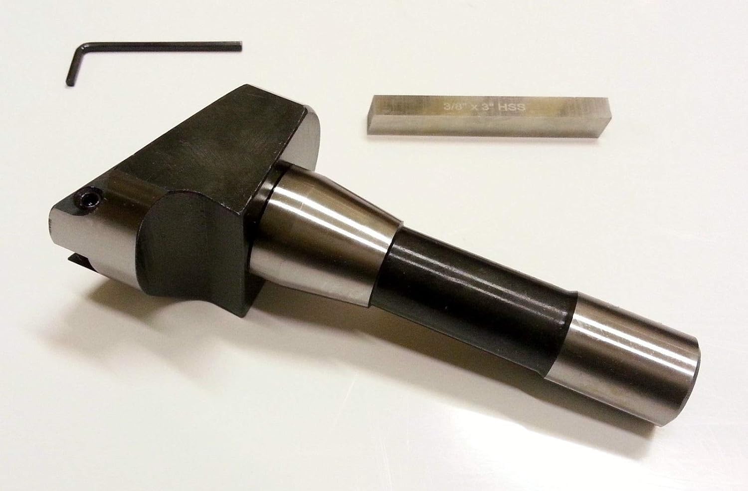 Amadeal R8 Fly Cutter Holder with HSS Tool Bit 7/16" UNF Thread