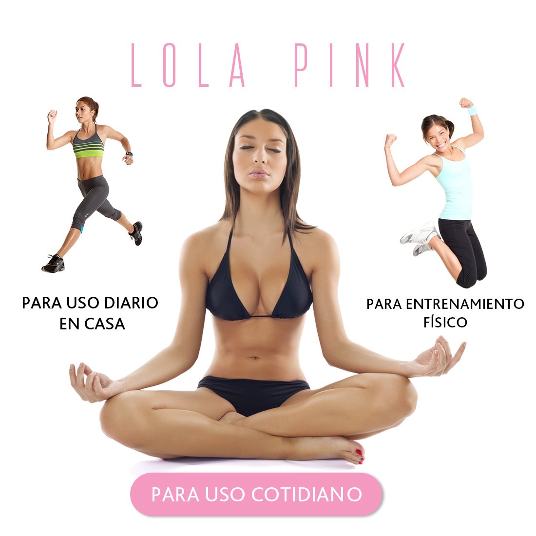 Lola Pink Bolas Chinas Suelo Pelvico 3 Unidades Con Lubricante Incluido | Ejercitador Suelo Pelvico | Bolas Chinas De La Salud | Bolas Kegel Mujer