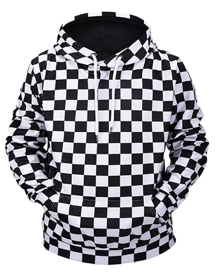 checkerboard hoodie