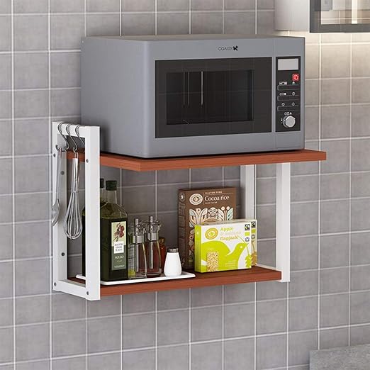 IUYWL Estante De Cocina De Dos Pisos, Estante De Horno De Pie ...