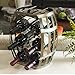 TheopWine Barrel Shaped 6 Bottle Wine Rack