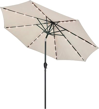 Sensational Powered Patio Umbrella Idea