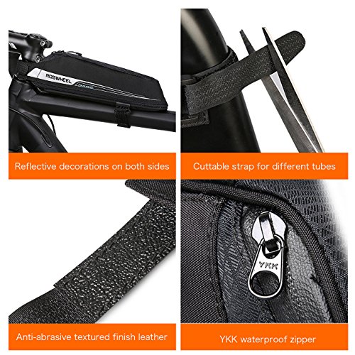 image for FlexDin Bicycle Frame Energy Bag, Road Racing/Touring Aerodynamic Bike