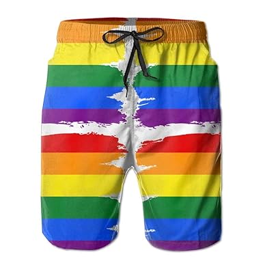 pantaloncini arcobaleno
