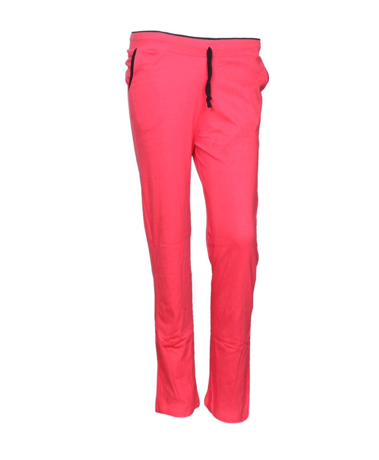 indistar women's cotton track pant-night wear (pack of 2)