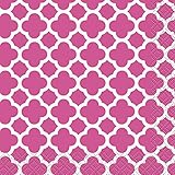 Quatrefoil Beverage Napkins, 5