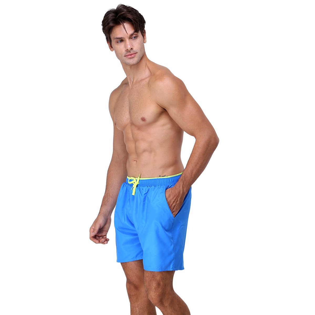 youvimi Men\'s Quick Dry Swim Trunks With Pockets