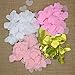 Mybbshower Pink Gold Tissue Paper Heart Confetti for Wedding Reception Baby Bridal Shower Table Scatter 1 Inch 8000 Plus