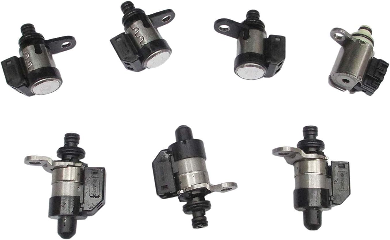 7x RE5R05A Transmission Solenoid Kit For 2002-2018 Nissan Pathfinder (High Ohm)