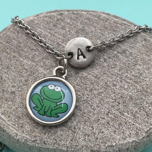 Amazon.com: Frog charm bracelet, frog charm, animal bracelet