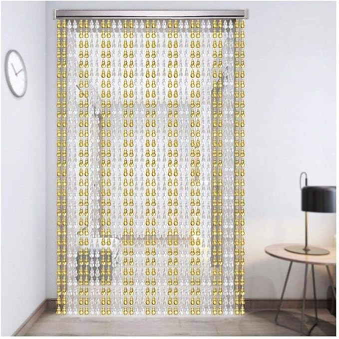 WERTYU Cortina De Cuentas Armario Puerta De Oficina Panel Decorativo