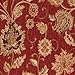 Stylemaster Renaissance Home Fashion Melbourne Chenille Scalloped Valance with Cording, Burgundy 52-Inch by 17-Inch