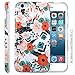 iPhone 6S Case for Girls, Cute 6S Case, Dimaka Floral Pattern Double Layer Protective Case with Fancy Glossy Surface for iPhone 6 and 6S 4.7