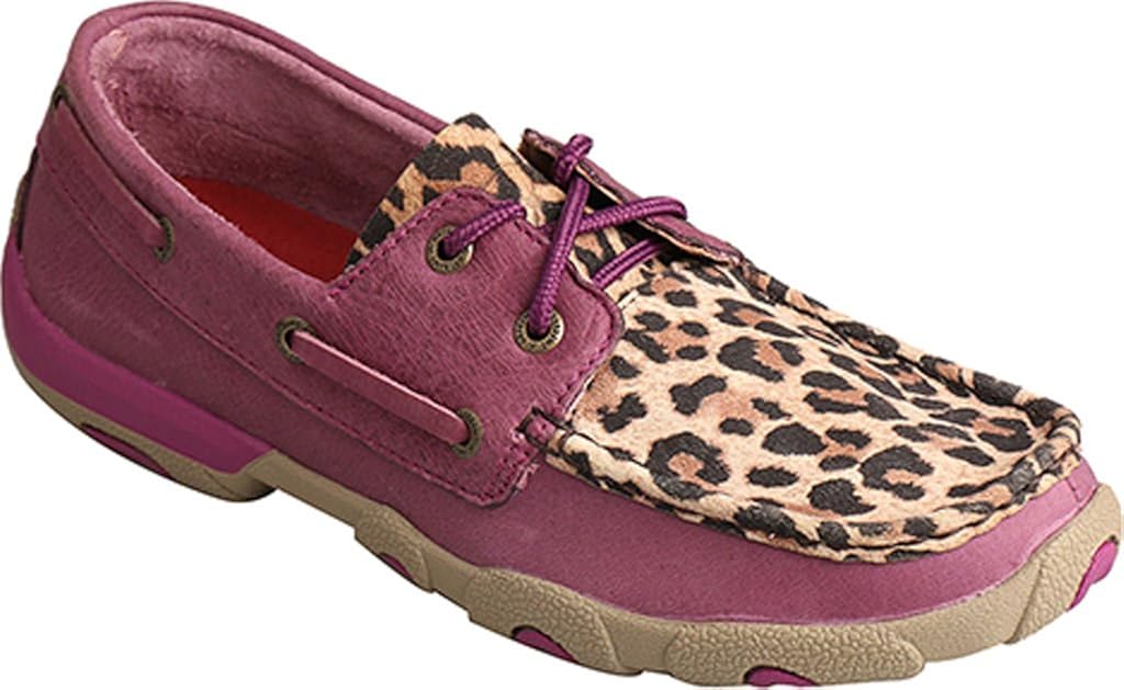 twisted x women's driving mocs purple