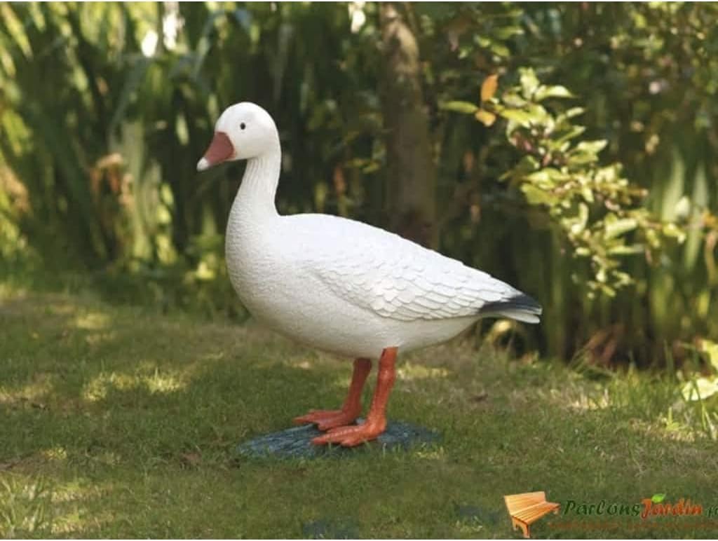 Ubbink Figura De Animal Ganso 53cm Decoracion Esculturas Estatuas Para Jardin Amazon Es Jardin