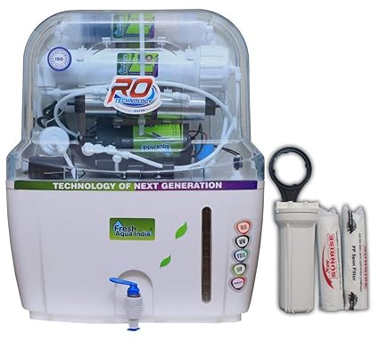 FRESH AQUA INDIA 15L 14STAGE RO UV UF TDS Alkaline Water Purifier with Full KIT (ZX300)