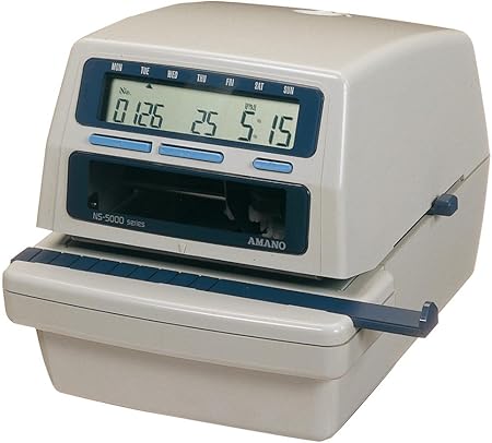 Amazon アマノ タイムスタンプ Ns5000 タイムカード本体 文房具 オフィス用品