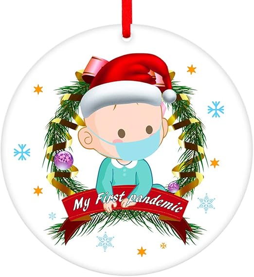 baby's first christmas ornament amazon