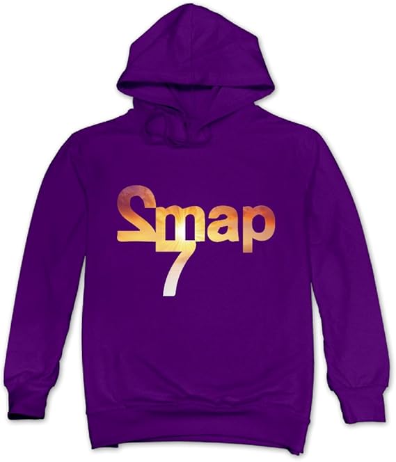 Amazon Co Jp ティナ メンズ Smap Star パーカー プルオーバーパーカー スウェットパーカー ファッション フード付き パープル Xx Large 服 ファッション小物