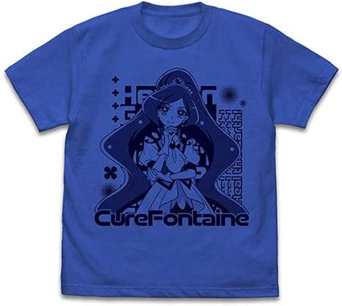 Amazon Co Jp 半袖 Tシャツ ヒーリングっど プリキュア キュアフォンテーヌ コスチューム 薄め 半袖 Tシャツ かわいい 夏服 服 ファッション小物