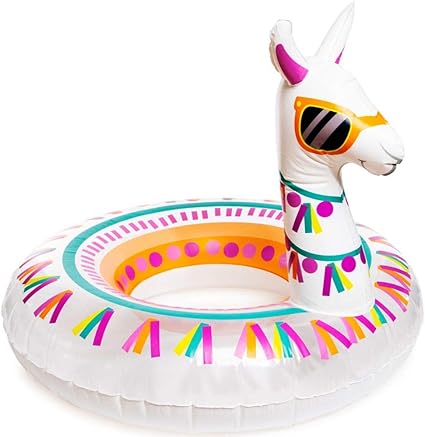 inflatable llama pool toy