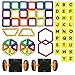 Magtimes Magnetic Construction Toys Building Blocks Educational Toys, Construction Building Tiles Educational Stacking Toys for Toddlers and Adults