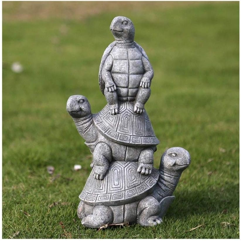 ZLJ Resina Caracol Estatua, decoración del jardín de la Escultura, la