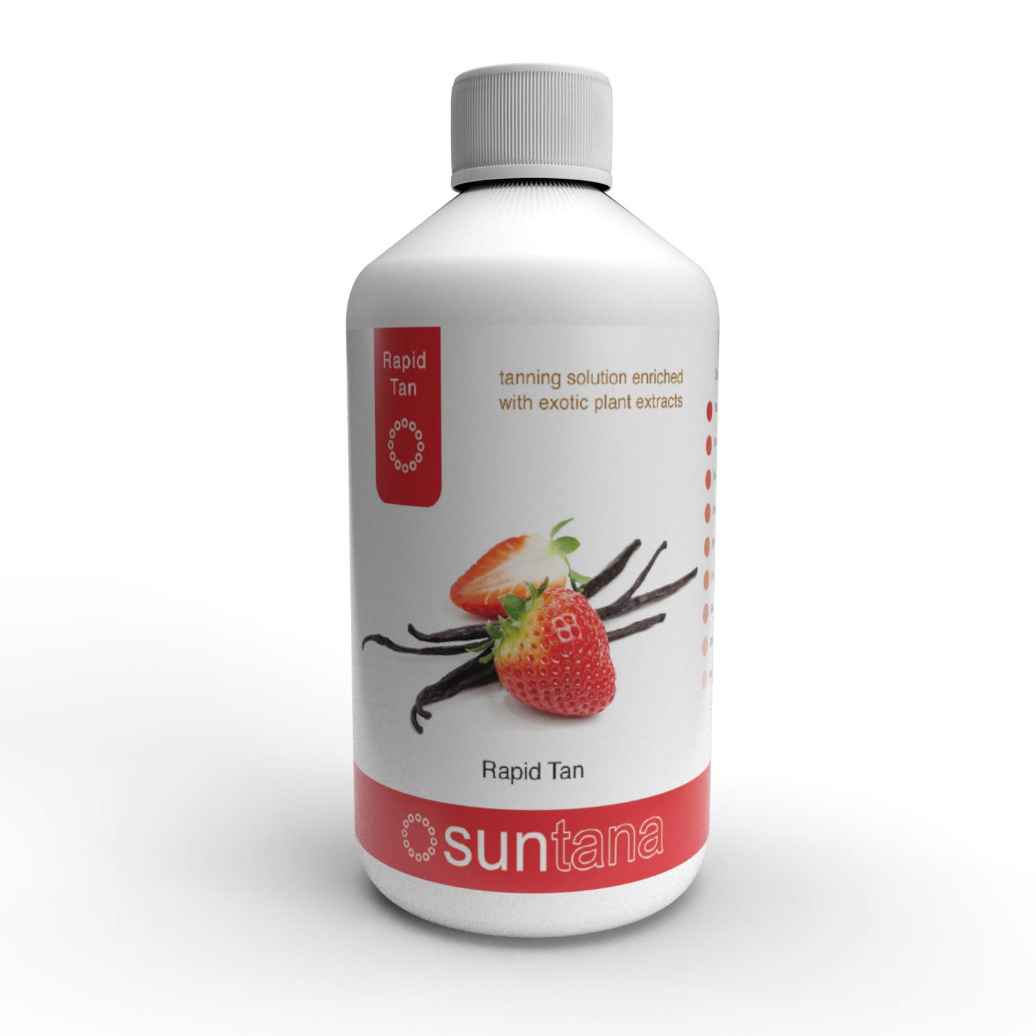 Suntana Spray tan Rapid Fast Tanning Solution, Strawberry and Vanilla