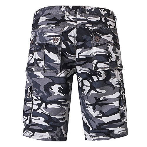 image for Keliay Bargain Shorts Trunks Men's Casual Camouflage Outdoors Pocket B