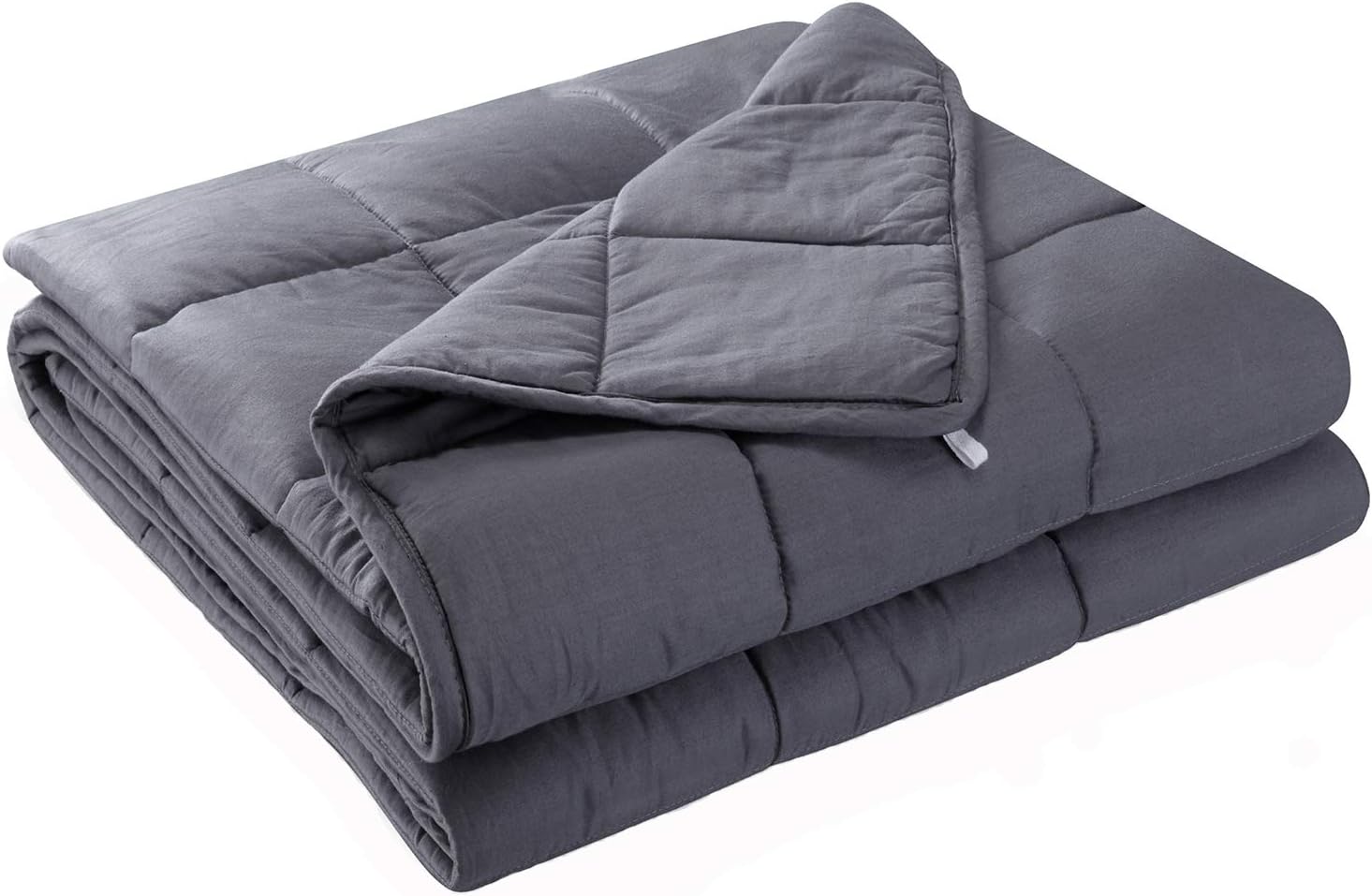 Anjee Weighted Blanket for Adults (20lbs for 150-200 lbs Persons), Perfect Heavy Blankets Throws for Relaxation, Fall Asleep Faster and Better, Idea as a Gift (60"x 80", Grey)