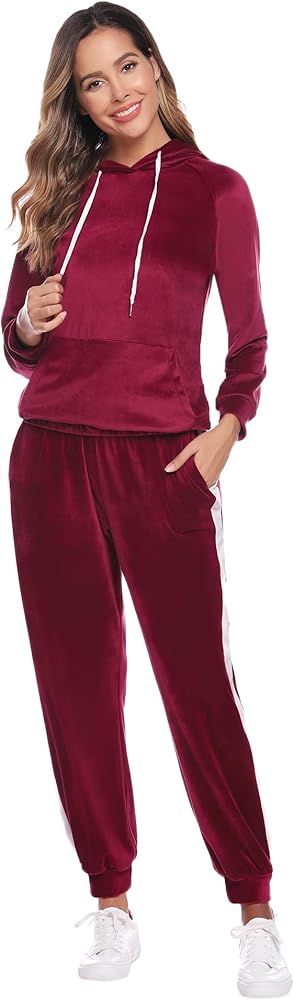 red tracksuit womens