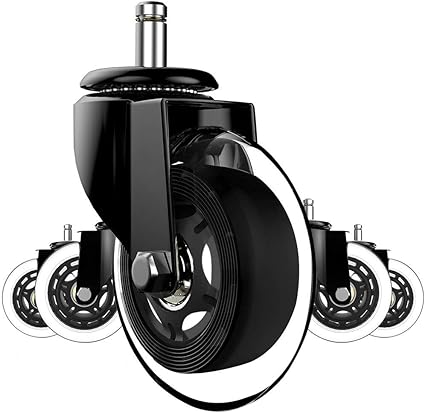 SHU XIN Circlip de 3 Pulgadas Rueda de patín de Ruedas de PU Rueda