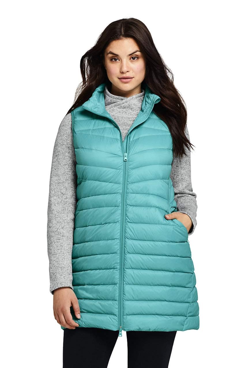 lands end plus size vest