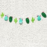Tinksky Non-woven Fabric Cactus Party Banner Garland Banner for Tropical Party Birthday Party Festival Luau Hawaii children's party Decoration