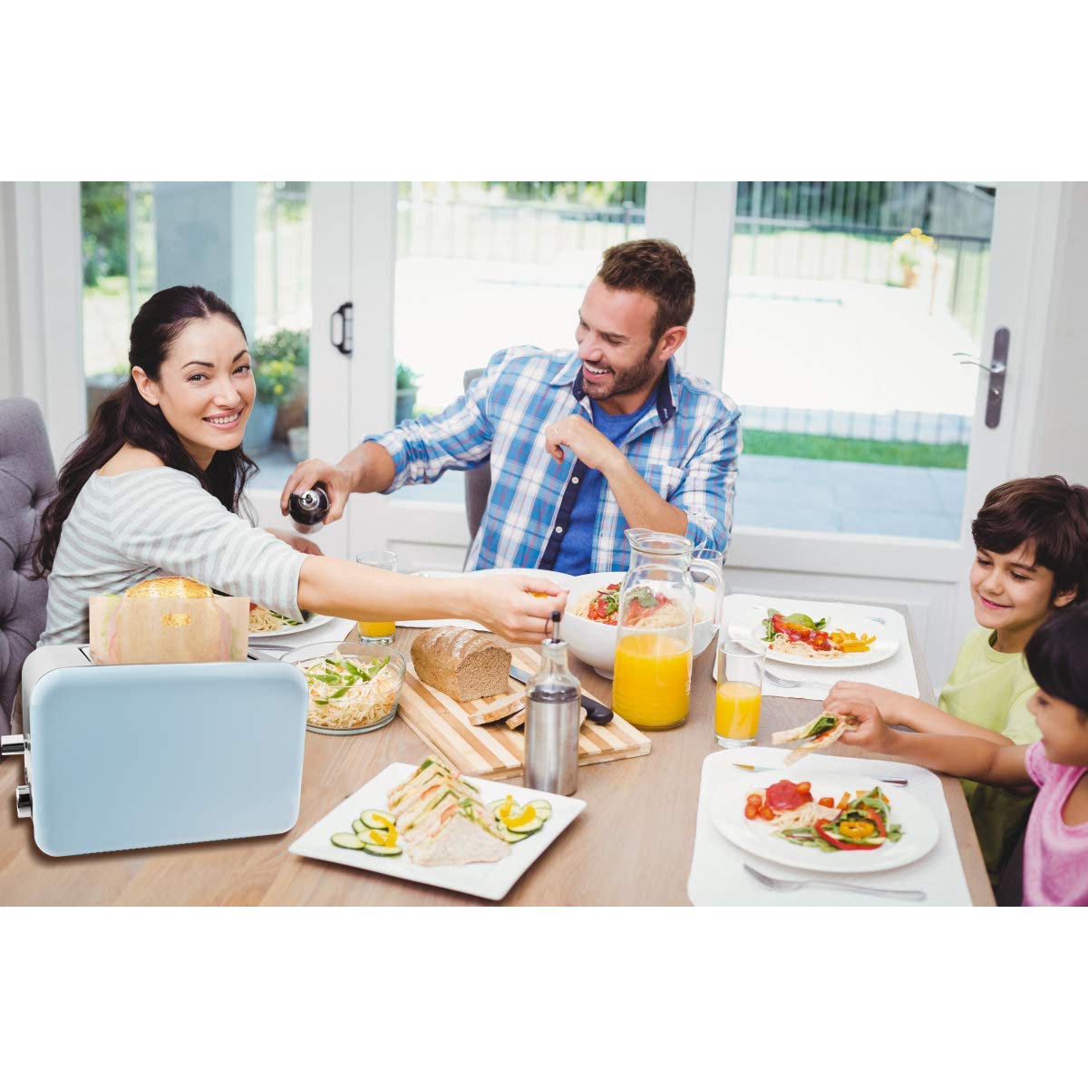 Toast Bags Non-Stick Reusable Toaster Bags, Perfect for Pizza Sandwiches Hot Dogs Pastries Slices