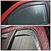 Auto Dynasty Rain Guards Tape-On Compatible with 2009-2016 Chevy Traverse 4pcs Window Visor Deflector