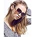 New Women's Oversized Square sunglasses Protection Eye Glasses With Case