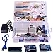 For Arduino Starter Kit kuman UNO R3 Project Kit with Tutorials and R3 Board Mini Breadboard Power Supply LCD Screen Relay Servo Prototype Remote Controller Jump Wires K31
