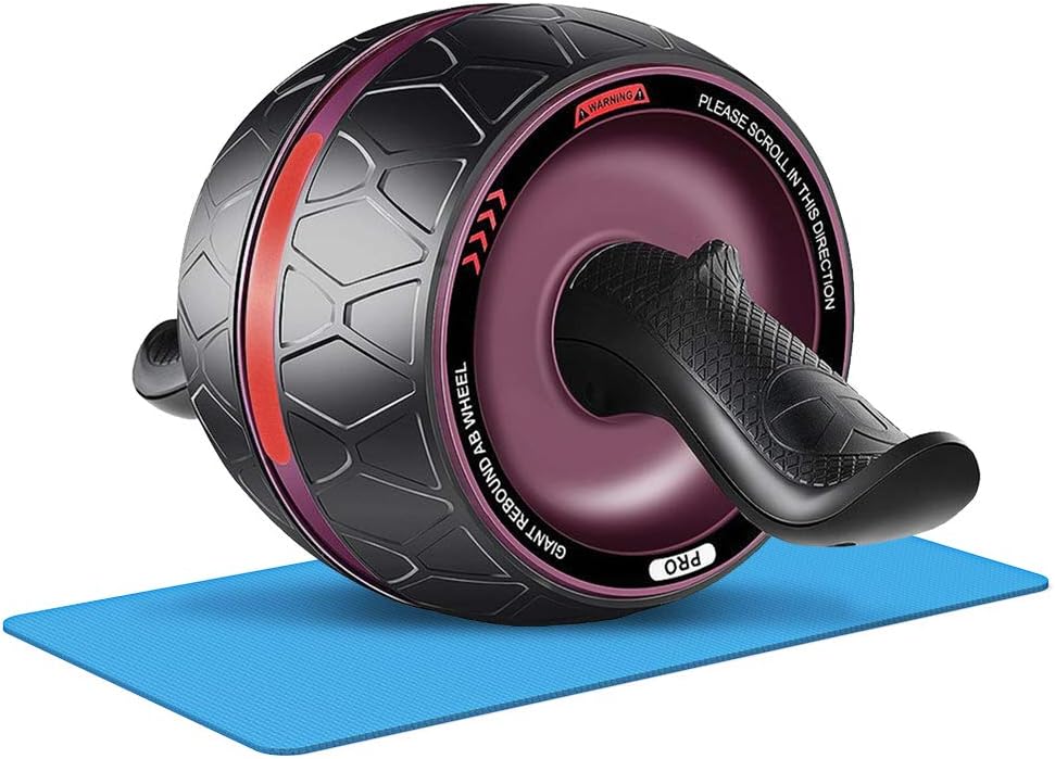 Kowela ab Trainer Ab Roller Wheel for Abdominal Muscle Training, Abdominal Exercise Equipment, Perfect Abdominal core Carver Fitness Workout for Abdominal Muscles