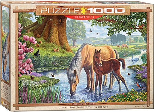 EuroGraphics the Fell Ponies by Steve Crisp Puzzle (1000 Piece)