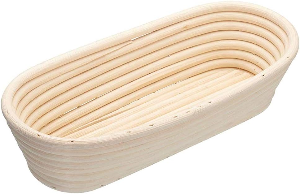 Sourdough Basket, Dough Baskets Bread Basket Kitchen Long Dough Rattan Baskets Proofing Proving Rattan Cookie Baking Bread Basket Rattan Food Storage Baskets